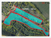 Prodej pozemku 7.027 m2 část Křenice, Velké Meziříčí, cena 1600000 CZK / objekt, nabízí